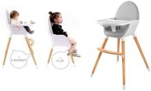 KinderKraft'18 Fini Black 2 in 1 Art.KKKFINIBLK0000 high chair