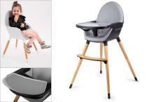 KinderKraft'18 Fini Black 2 in 1 Art.KKKFINIBLK0000 high chair
