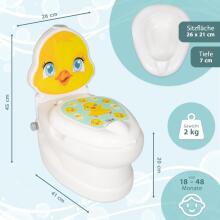 Lemodo Educational Potty Duck Art.107171  Музыкальный ночной горшок