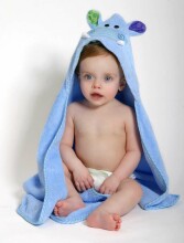 Zoocchini Bathcape Art.ZOO1002  Детское полотенце после купания с капюшоном 76x76 см
