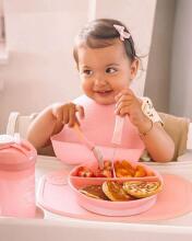 Twistshake Bib Art.78223 Pastel Grey