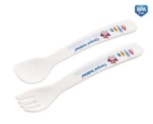 Canpol Babies Art.4/409 Plastic cutlery 12m+