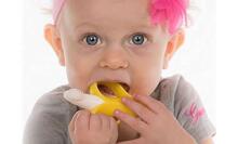 Baby Banana Toothbrush Banana Art.BR003B Blue