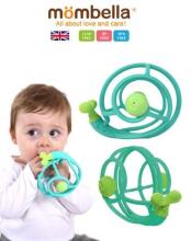 Mombella Deluxe Snail Teether Rattle  Art.P8082-1 Pink