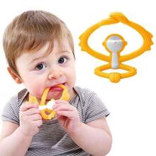 Mombella Monkey Teether Toy  Art.P8081  Light Blue