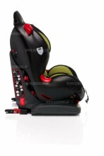 Aga Design Mama&Bebe Leather SPS Isofix Art.BH12312i Red  Bērnu autokrēsliņš (9-25kg)