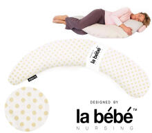 La Bebe™ Moon Maternity Pillow Cover Art.108056  Beige Dots,