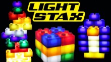 „Stax Light Adventure Art.LS-S12004“ konstruktorius su LED apšvietimu, 140vnt