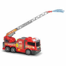 Dickie Toys Art.203308371 Fire Fighter Ugunsdzēsēju mašīna ar skaņu, gaismu un ūdens rezervuāru