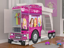 AJK Mega Truck Art.108429  Bunk bed  80x190 cm