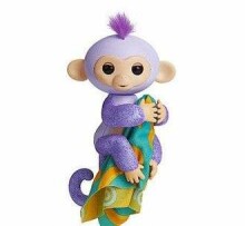 Fingerlings Monkey Sydney Art.3721  Интерактивная игрушка ручная Обезьянка