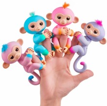 Fingerlings Monkey Charle Art.3723  Интерактивная игрушка ручная Обезьянка