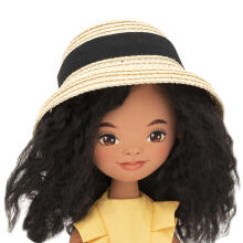 Orange Toys Sweet Sisters Tina in a Yellow Dress Art.SS05-23 Mīkstā rotaļlieta Lelle Tina dzeltenā kleitiņā (32cm)