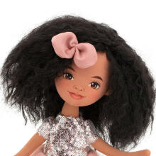 Orange Toys Sweet Sisters Tina in a Pink Dress with Sequins Art.SS05-05 Soft toy doll TINA in a pink dress with sequins (32 cm)