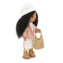 Orange Toys Sweet Sisters Tina in a Pink Jacket Art.SS05-17 Plish toy 32(cm)