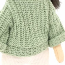 Orange Toys Sweet Sisters Lilu in a Green Sweater Art.SS04-16 Мягкая игрушка кукла Лилу в зеленом свитере (32см)