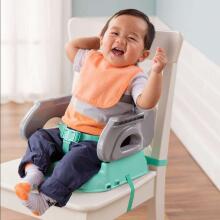 Summer Infant Deluxe Booster Seat Teal Grey Art.13526 Barošanas mini krēsliņš