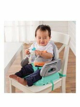 Summer Infant Deluxe Booster Seat Teal Grey Art.13526