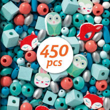 Djeco  Beads Sets Art.DJ09807 Koka pērlītes