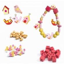 Djeco  Beads Sets Art.DJ09810 Koka pērlītes