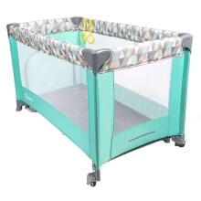 Bebe Basic Travel Cot Art.KX2973 Grey  Travel Bed