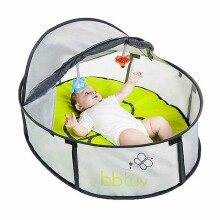 Bbluv Mini Play Tent Art.B0103 Ceļojumu gultiņa un aktivitāšu centrs vienā