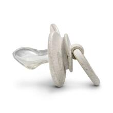 Elodie Details Bamboo Pacifier Lily White 3M+