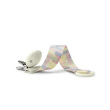 Elodie Details Pacifier Clip Wood Pastel Braids