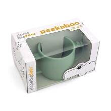 Done by Deer Peekaboo cup Croco, Green