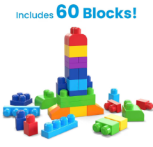 Mega Bloks Building Bag  Art.835077 Constructor, 60 parts.