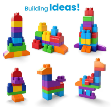 Mega Bloks Building Bag  Art.835077 Constructor, 60 parts.