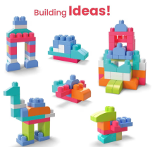 Mega Bloks Building Bag 60pc  Art.835078 Constructor, 60 parts.