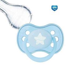 CANPOL BABIES māneklītis apaļš, silikona Pastelove 18 m+ 22/424