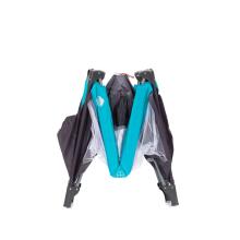 Fillikid Art.4055-07 Travel cot Basic Grey/Turquoise
