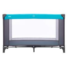Fillikid Art.4055-07 Travel cot Basic Grey/Turquoise