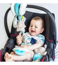 BabyMix Bear Art.43476 Spiraling plush toy for bed/ car seat/ stroller
