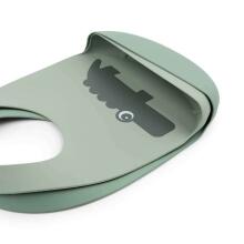 Done by Deer silicone bib 2-pack Croco Green