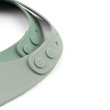 Done by Deer silicone bib 2-pack Croco Green