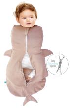Wallaboo Sleepbag Art.SSA.0118.5814 Shark Taupe