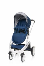 „4Baby Cosmo Art.112030“ tamsiai mėlynas vaikiškas universalus vaikiškas vežimėlis 3 viename priedų rinkinyje