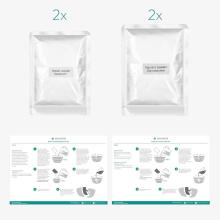 Navaris 3D Cast Set Plaster Feet Hands Art.112183 Baby 3D Handprint Kit