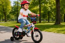 Bike Fun  MTB 14 Boy 1 Speed  Art.77325 Bērnu divritenis (velosipēds) ar piepūšamiem riteņiem un tērauda rāmi