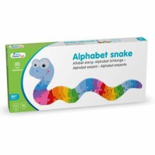 New Classic Toys Alphabet Art.10533 Bērnu koka puzle ar alfabētu