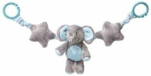 My Teddy Pram Chain Elephant Art.FEBB  Põlvlik pehme mänguasja jalutuskäru jaoks