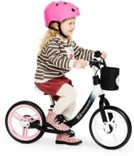 KinderKraft Space Art.112816 Pink Laste jalgratta jooksja metallraamiga