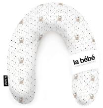 La Bebe™ Rich Maternity Pillow Memory Foam Art.113005 Bunnies Nursing pillow with memory foam filling, 30x104 cm