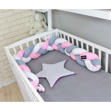 La bebe™ Velvet Border (220) Art.113014 Multicolor Bed bumper, 220 cm