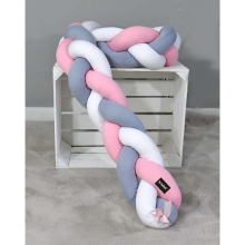 La bebe™ Velvet Border (220) Art.113014 Multicolor Bed bumper, 220 cm