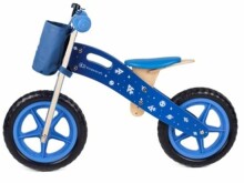 KinderKraft'19 Runner Galaxy Art.KKRRUNGBLU00AC Blue Baby Bike (wooden)