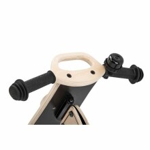 KinderKraft Balance dviratis Uniq Art.KKRUNIQNAT0000 Natūralus vaikų motoroleris su mediniu rėmu